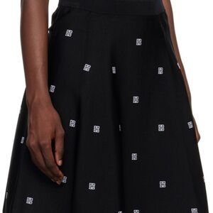 Givenchy 4G Embroidered Mini Skirt Pristine